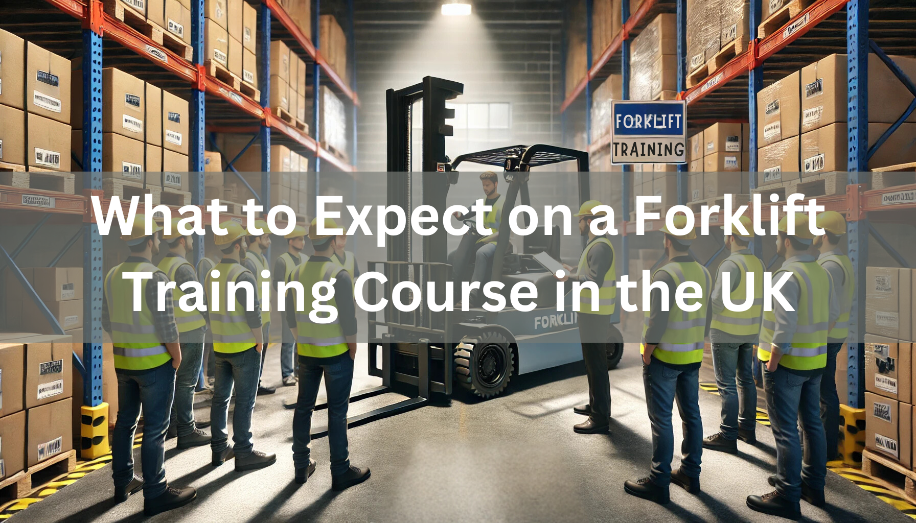 What to Expect on a Forklift Training Course in the UK